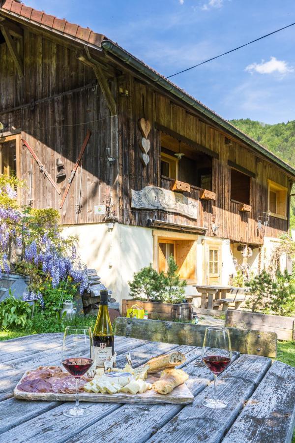 Chalet D'En O Les Clefs Exterior photo